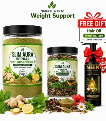 Slim Aura Herbal Powder and Kehwa